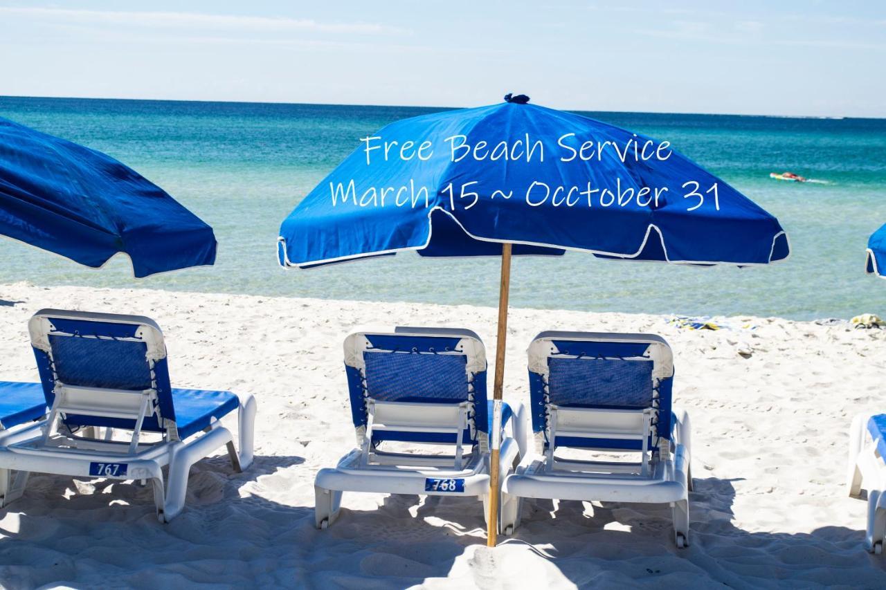 Beachfront With Free Beach Service!Private Balcony Panama City Beach Εξωτερικό φωτογραφία